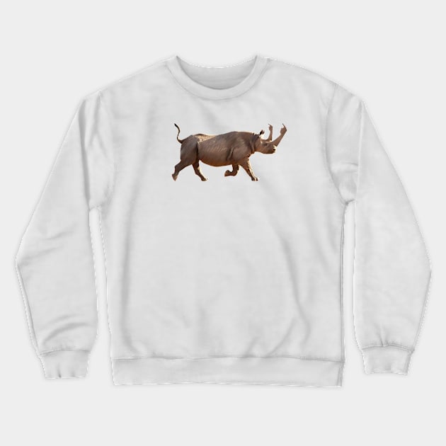 Hands off my horns! Crewneck Sweatshirt by Dominyknax